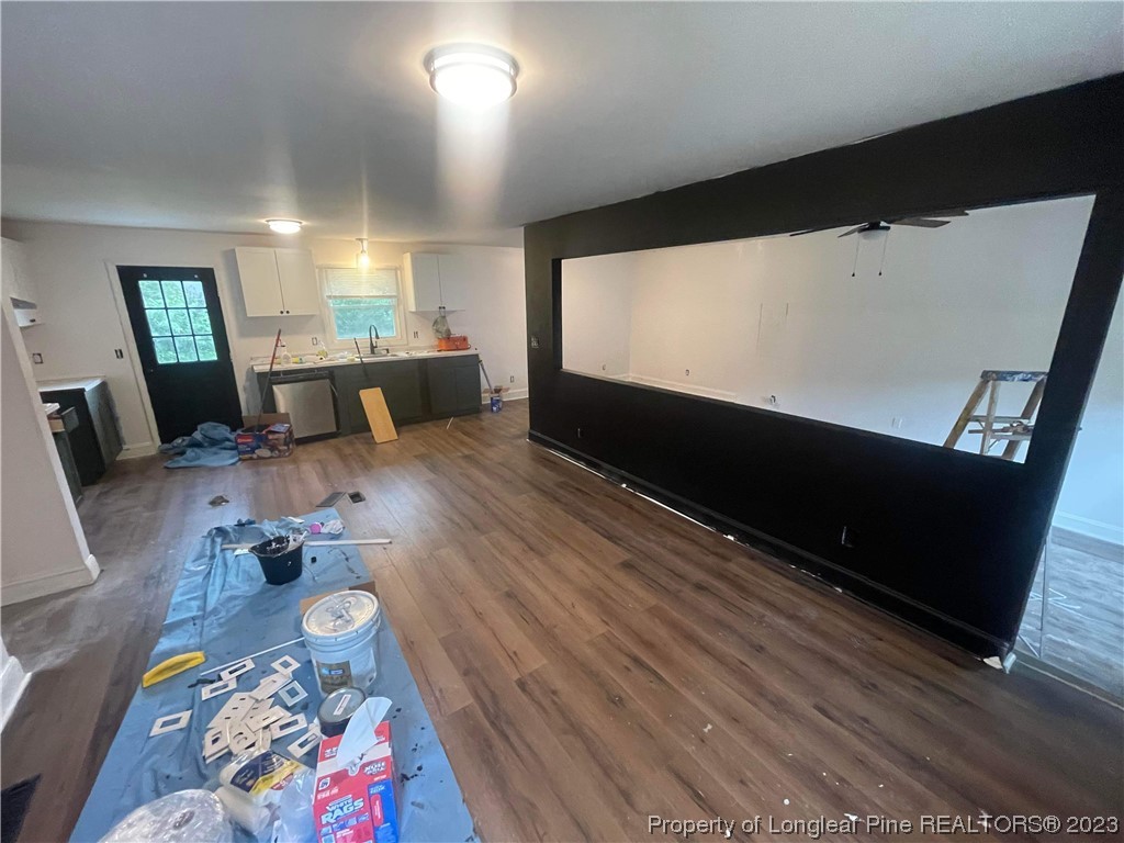 3013 Huntley Street Spring Lake, NC 28390 - Photo 3 of 8 a living room with furniture and a flat screen tv