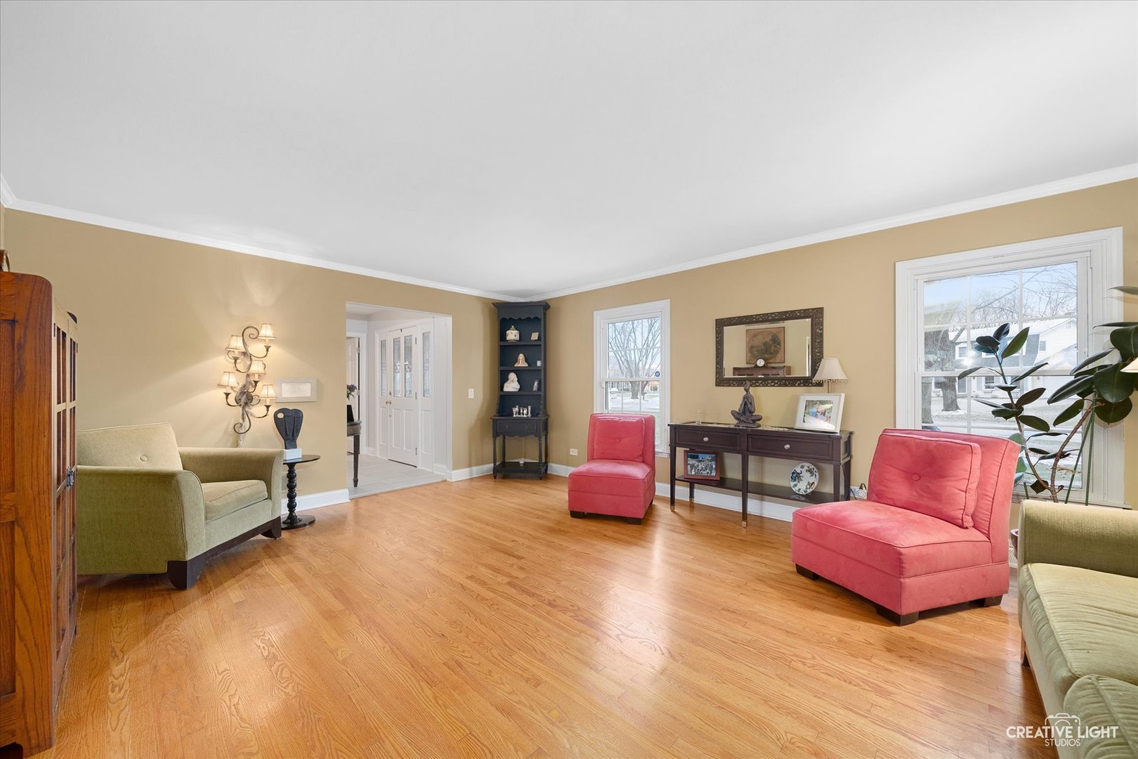 2S541 Seneca Drive Wheaton, IL 60189 - Photo 5 of 28 a bedroom with furniture and a wooden floor