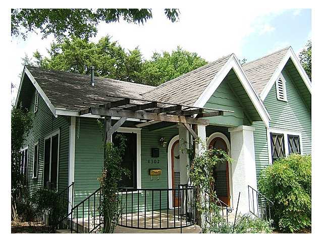 4302 Duval Street, Unit A Austin, TX 78751 - Photo 1 of 1 a view of a house with a porch