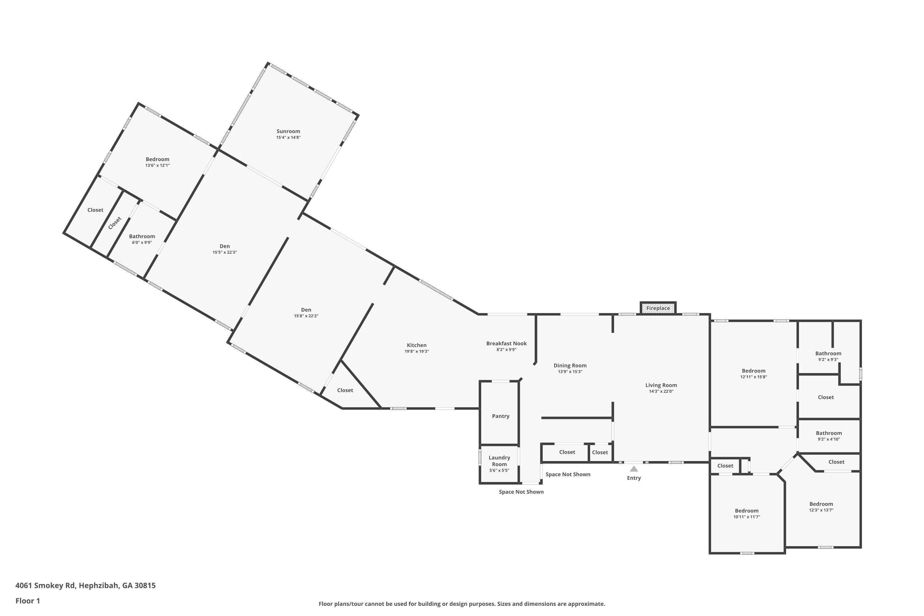 4061 Smokey Road Hephzibah, GA 30815 - Photo 31 of 31 Floor Plan!