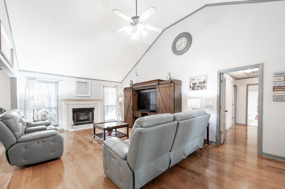 4061 Smokey Road Hephzibah, GA 30815 - Photo 8 of 31 Living Room with Fireplace!