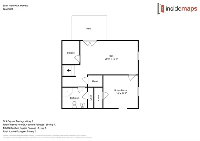 $2,645 | 3021 Wendy Lane, Marietta, GA 30062