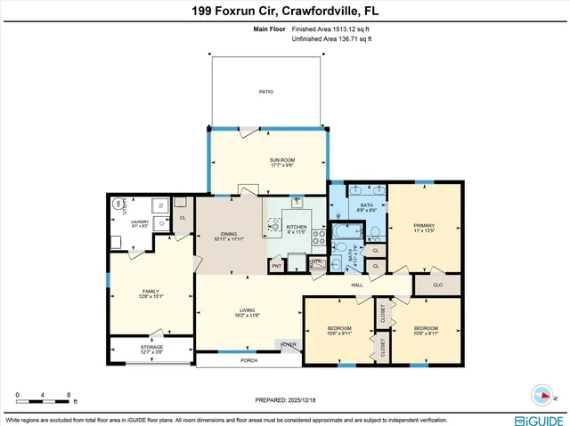 $250,000 | 199 Foxrun Circle, Crawfordville, FL 32327