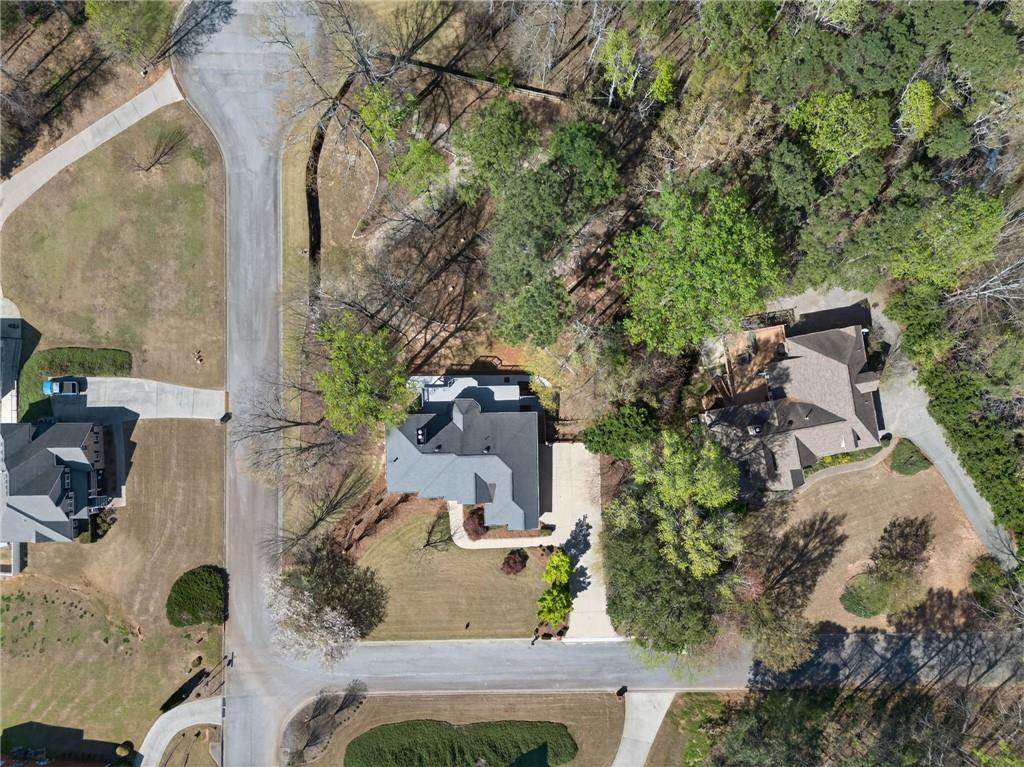 129 Oak Walk Villa Rica, GA 30180 - Photo 5 of 78 an aerial view of a house with outdoor space