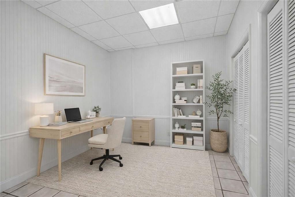 129 Oak Walk Villa Rica, GA 30180 - Photo 66 of 78 a view of a workspace with furniture and a window