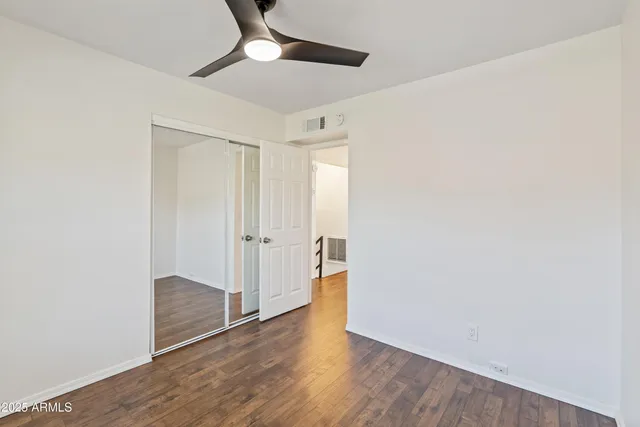 wooden floor in an empty room