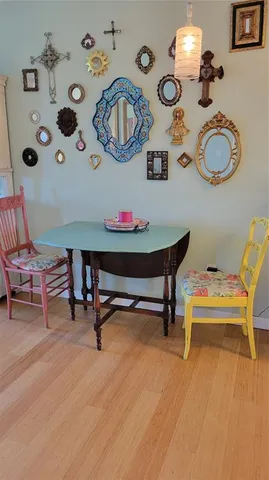 a room with furniture and equipment