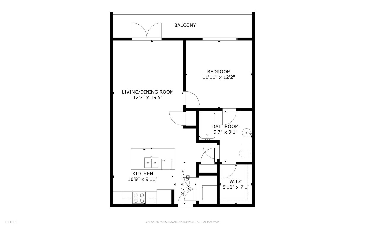 1900 Barton Springs Road, Unit 4037 Austin, TX 78704 - Photo 34 of 34 a picture of a floor plan