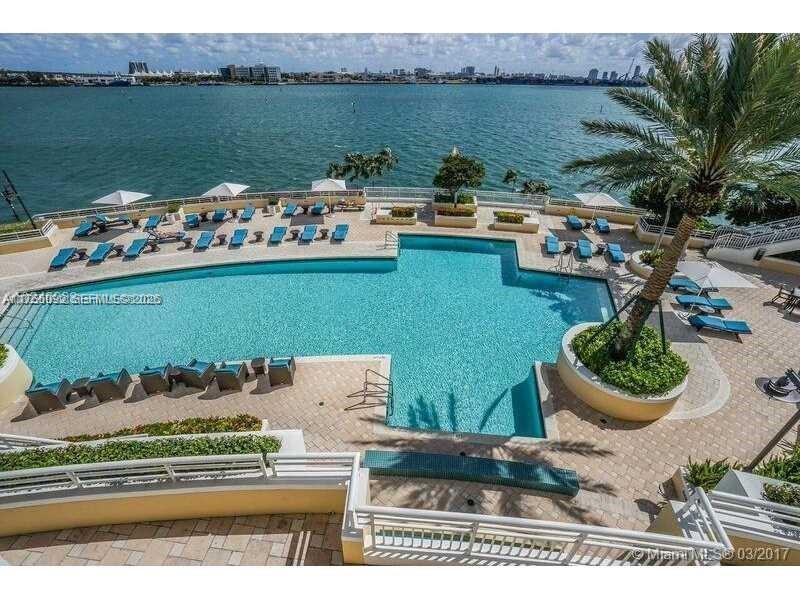 848 Brickell Key Drive, Unit 4002 Miami, FL 33131 - Photo 16 of 18 a view of a lake with a garden and lake view