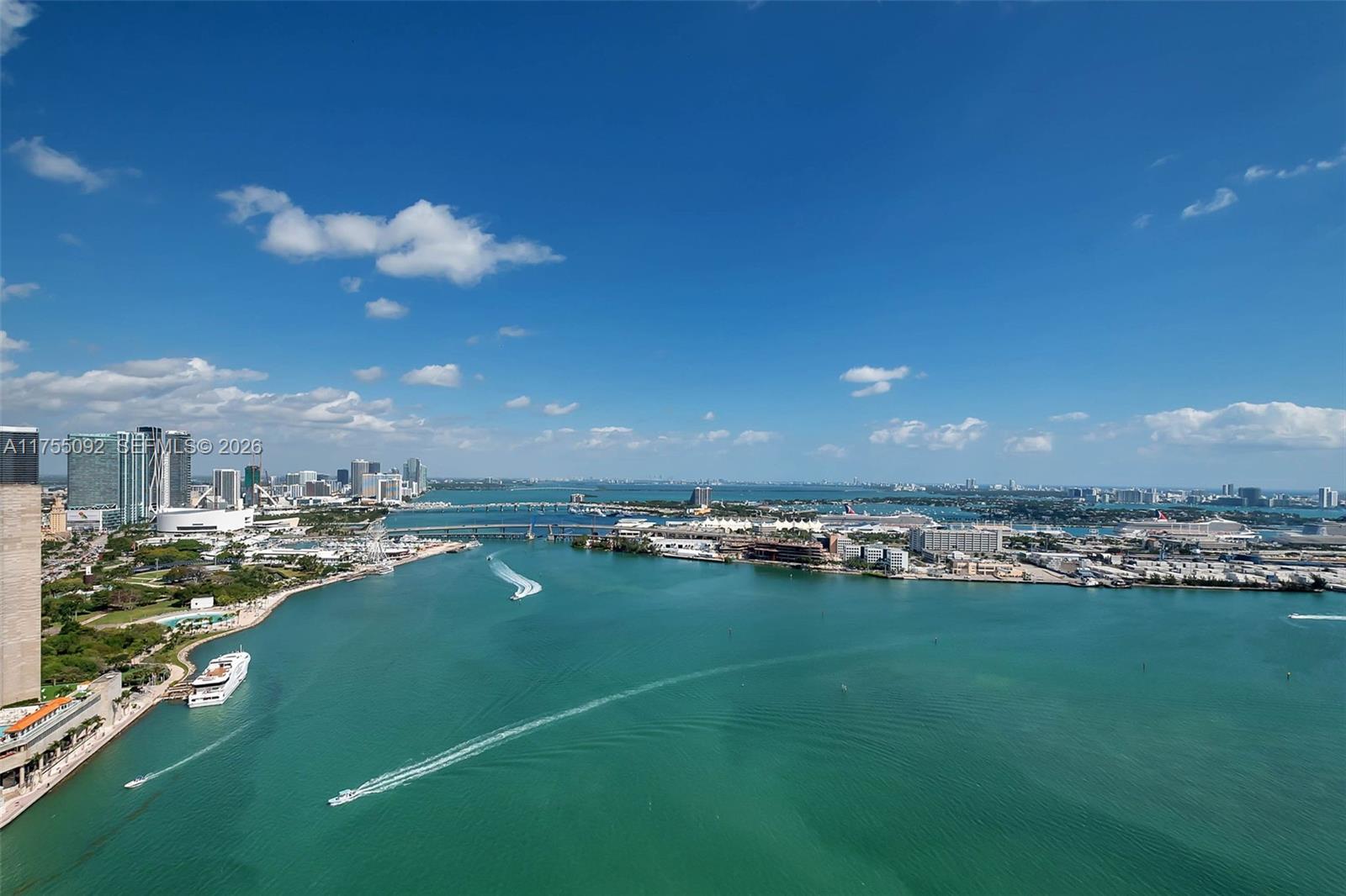 848 Brickell Key Drive, Unit 4002 Miami, FL 33131 - Photo 2 of 18 a view of a city