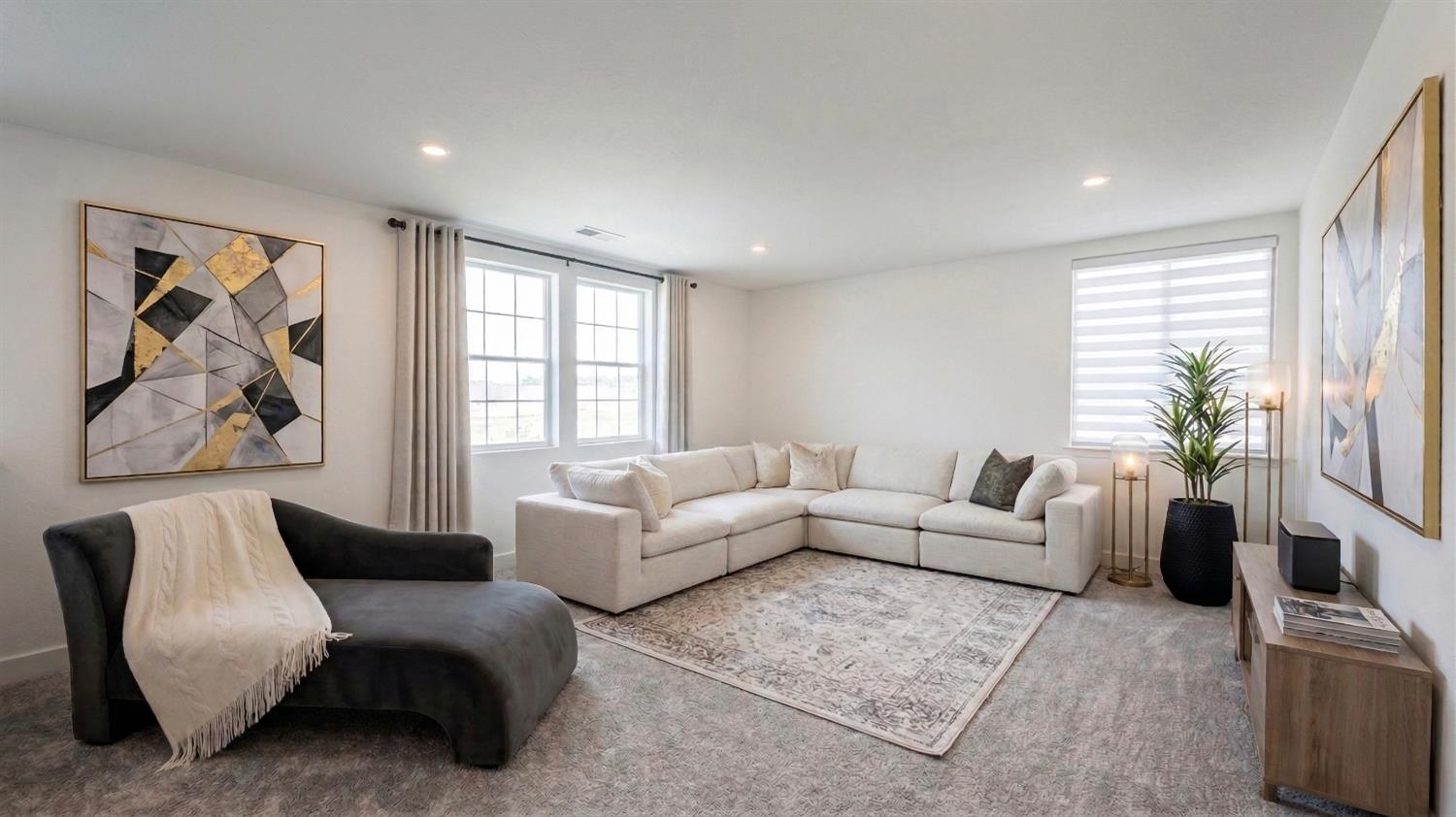 1072 Blue Range Way Roseville, CA 95747 - Photo 17 of 26 a living room with furniture and a large window