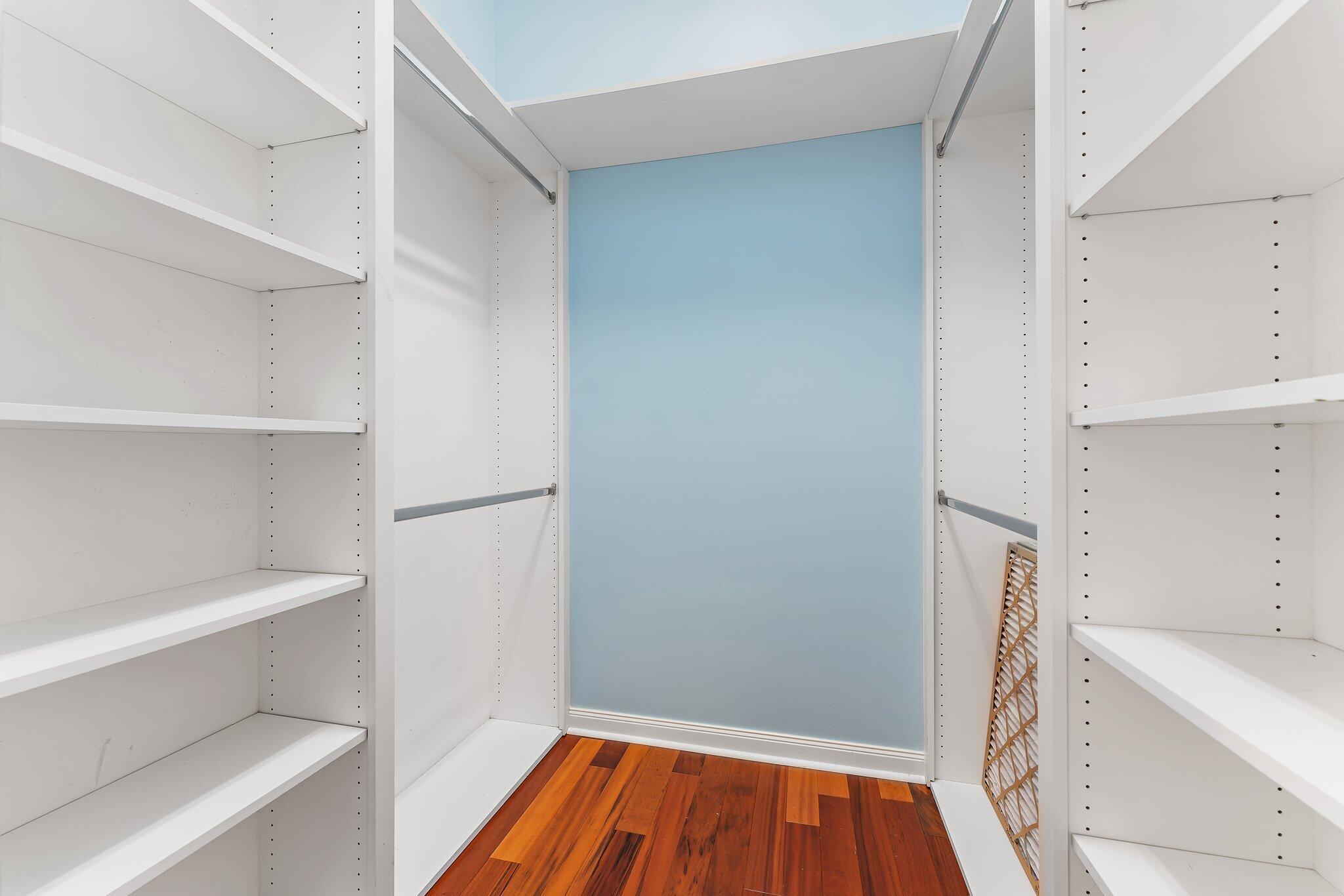 215 New Haven Boulevard Jupiter, FL 33458 - Photo 34 of 42 a view of an empty walk in closet