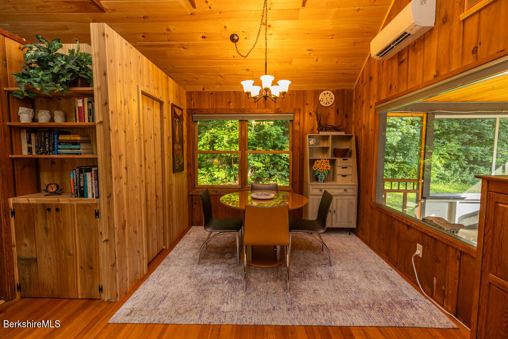 3 Indian Road Stockbridge, MA 01262 - Photo 8 of 23 a dining room with furniture window and outside view