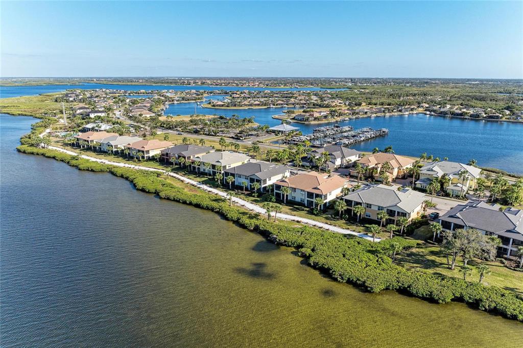 1246 Riverscape Street Bradenton, FL 34208 - Photo 2 of 68 an aerial view of a city with ocean view