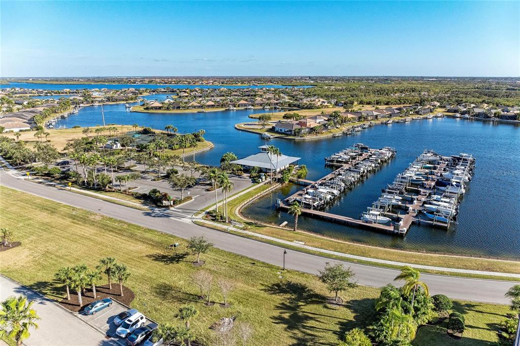 1246 Riverscape Street Bradenton, FL 34208 - Photo 55 of 68 an aerial view of a ocean beach