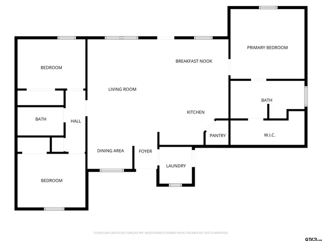 a picture of a floor plan