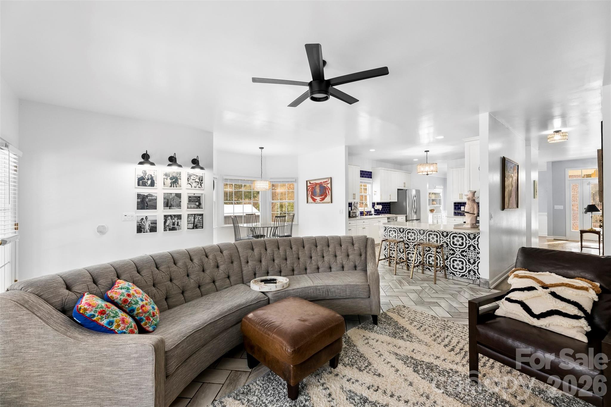 7901 McConnell Road Denver, NC 28037 - Photo 8 of 27 a living room with furniture and a large window