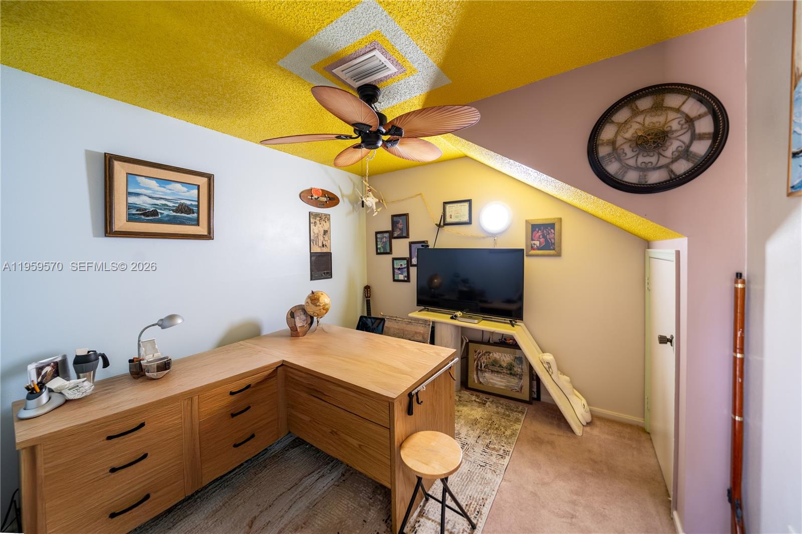 6337 Southwest 32nd Street Miramar, FL 33023 - Photo 16 of 51 den with closet used as an office