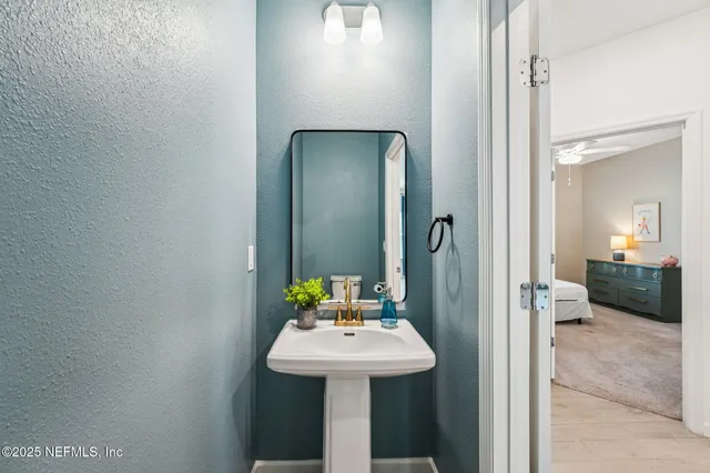 a view of front door