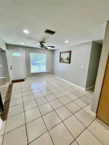 a view of a room & utility room