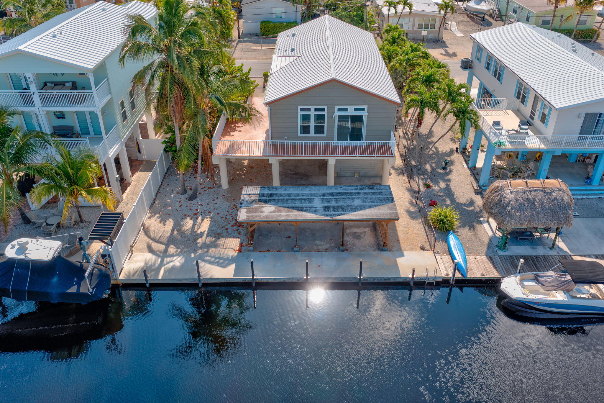 116 Long Key Road Key Largo, FL 33037 - Photo 2 of 32 Bayside Canal Front Home - 31