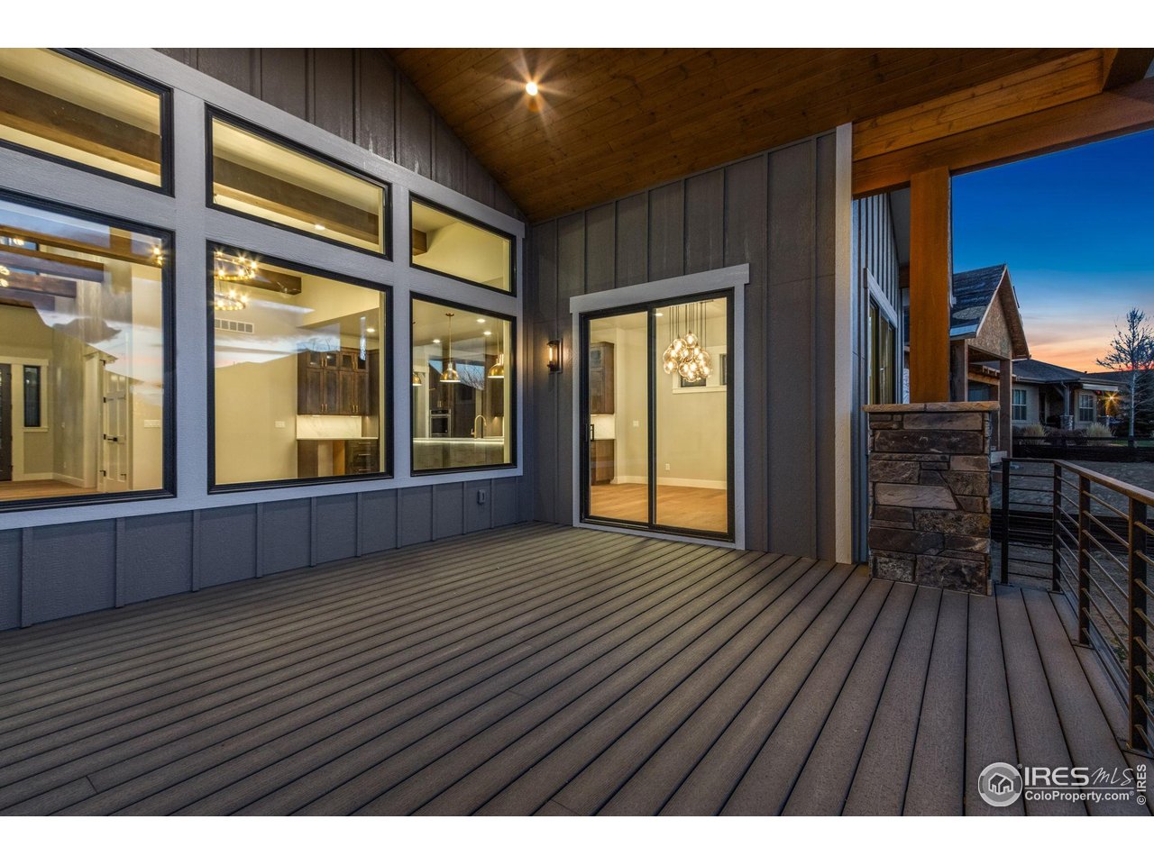 6325 Sanctuary Drive Windsor, CO 80550 - Photo 35 of 42 a view interior of the house with wooden floor