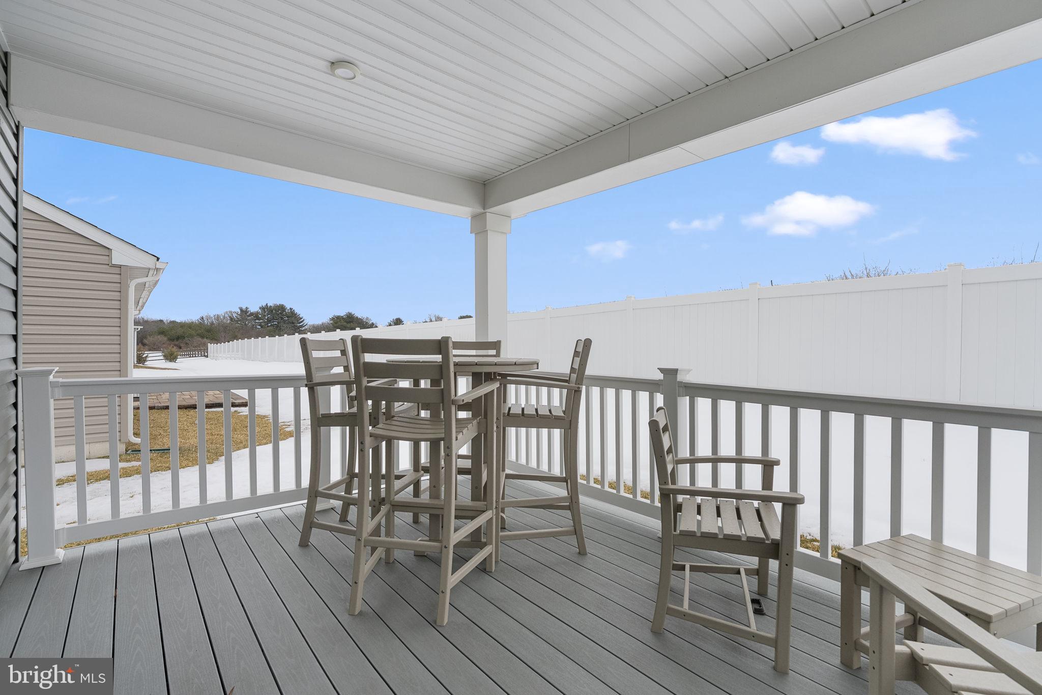80 Senators Way Berlin, NJ 08009 - Photo 25 of 29 a view of a balcony with furniture
