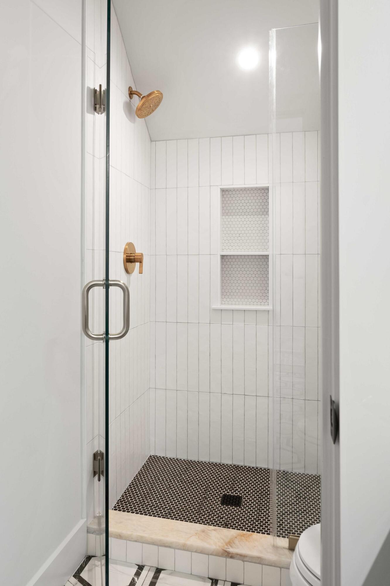 79 Hester Street Charleston, SC 29403 - Photo 34 of 46 Custom Shower + Built Ins