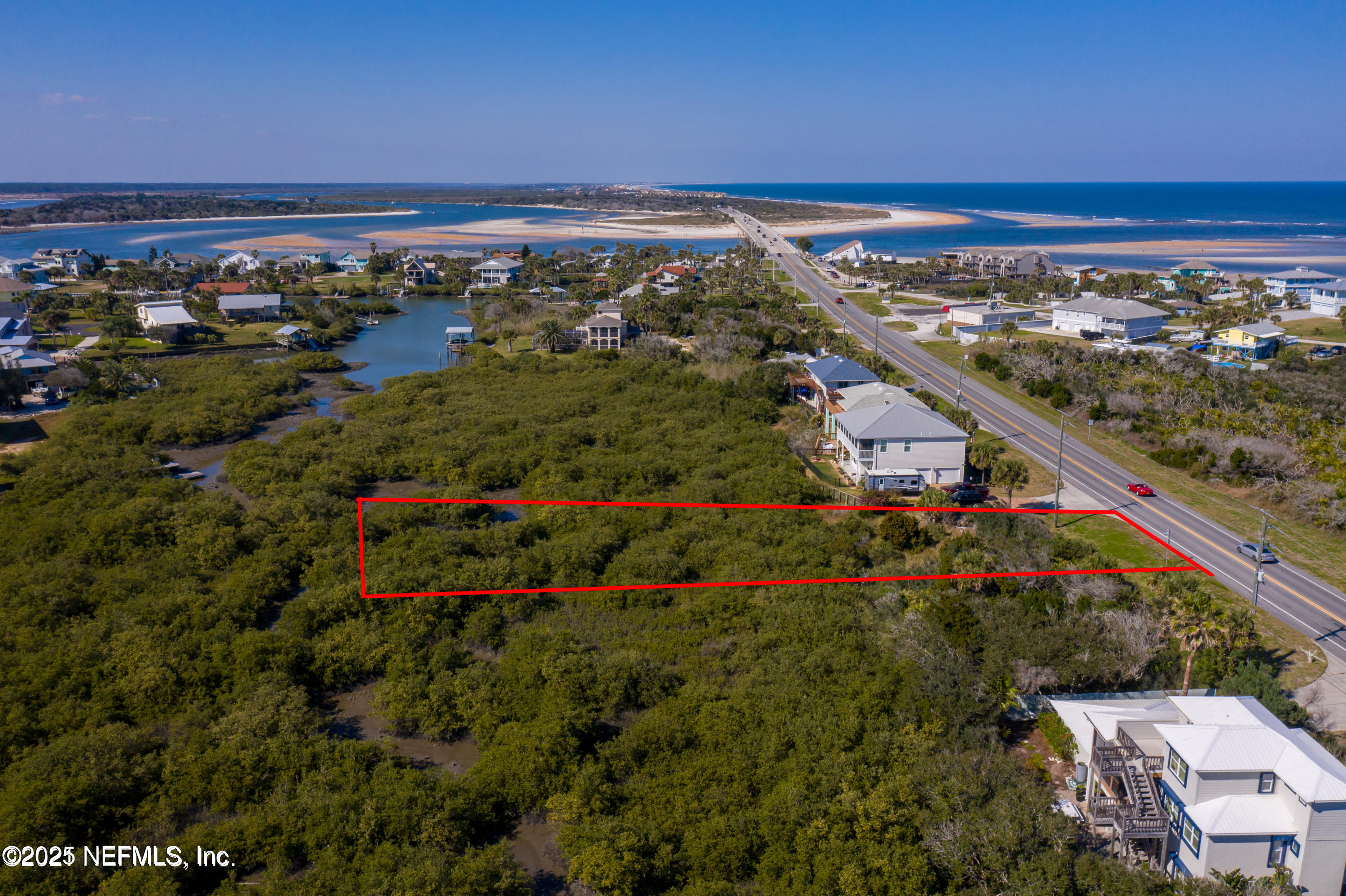 9009 A1A South St. Augustine, FL 32080 - Photo 2 of 7 a view of a city and ocean view
