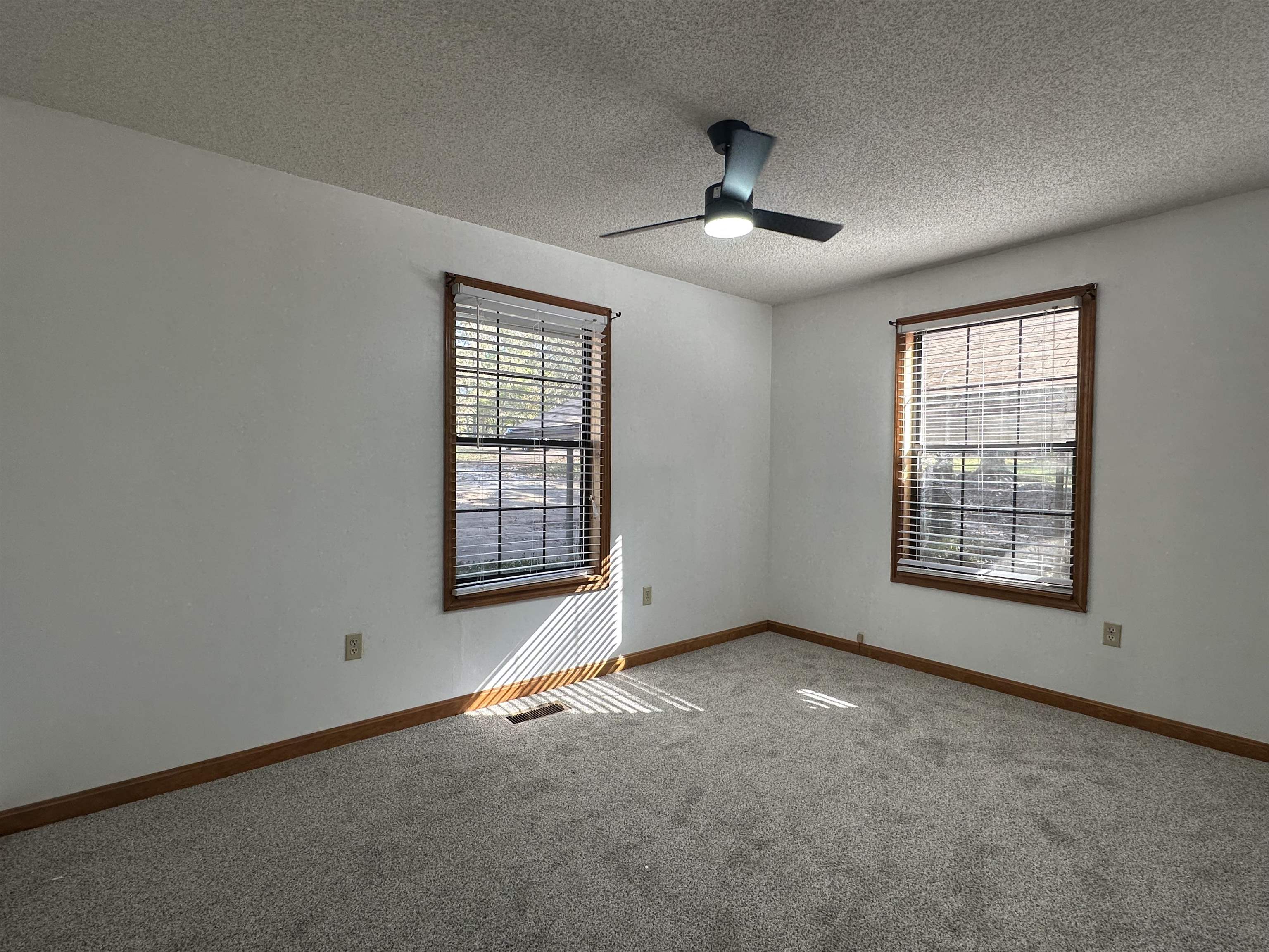 298 Matlock Road Ramer, TN 38367 - Photo 5 of 17 an empty room with chandelier fan and windows