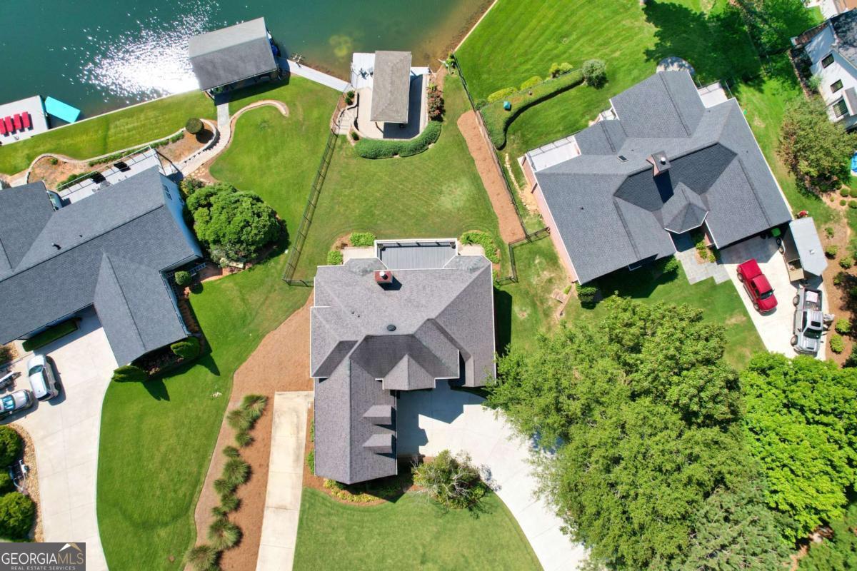 1283 Heritage Drive Villa Rica, GA 30180 - Photo 5 of 75 an aerial view of a house with outdoor space and a swimming pool