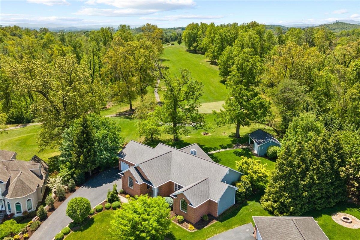 3740 Davis Road Penn Laird, VA 22846 - Photo 1 of 34 an aerial view of a house with yard swimming pool and outdoor seating
