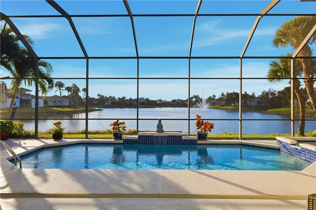 a view of a swimming pool