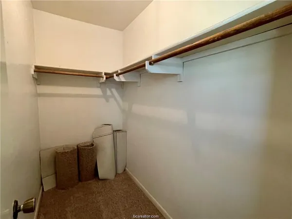 a view of walk in closet