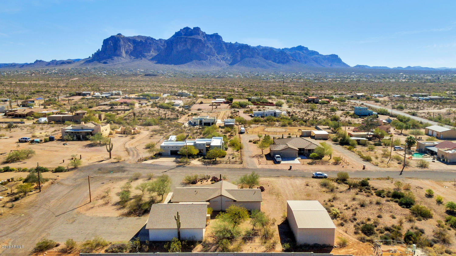 1774 North Starr Road Apache Junction, AZ 85119 - Photo 25 of 31 Aerial View