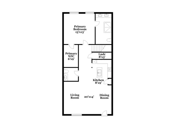 a picture of a bench in a white wall