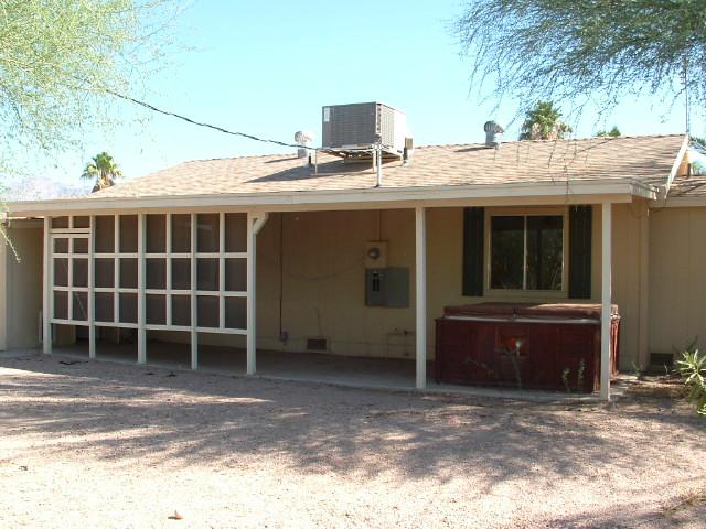REAR OF HOUSE