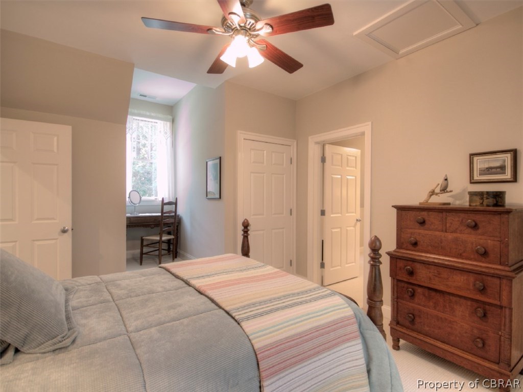 1178 Providence Road Deltaville, VA 23043 - Photo 42 of 50 Upstairs bedroom #3 also has a built-in window seat.