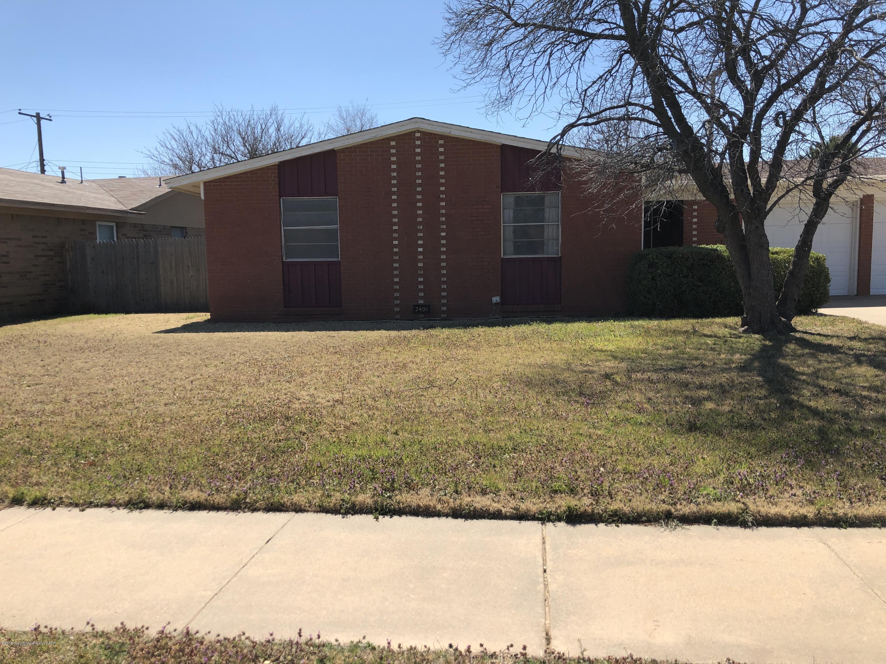 2409 Darrell Avenue Amarillo, TX 79110 - Photo 2 of 26 Front