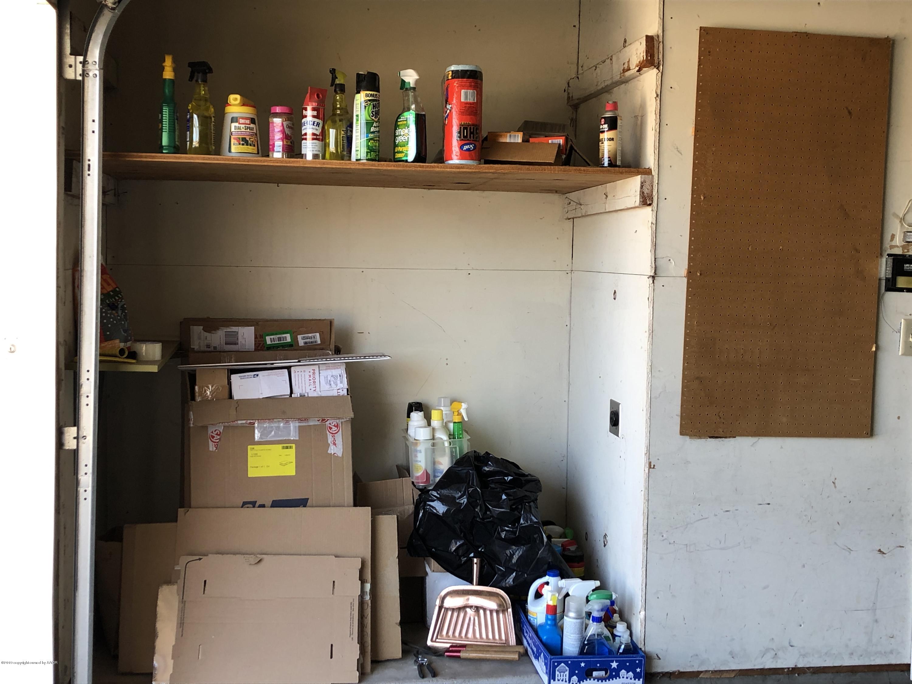 2409 Darrell Avenue Amarillo, TX 79110 - Photo 20 of 26 garage storage