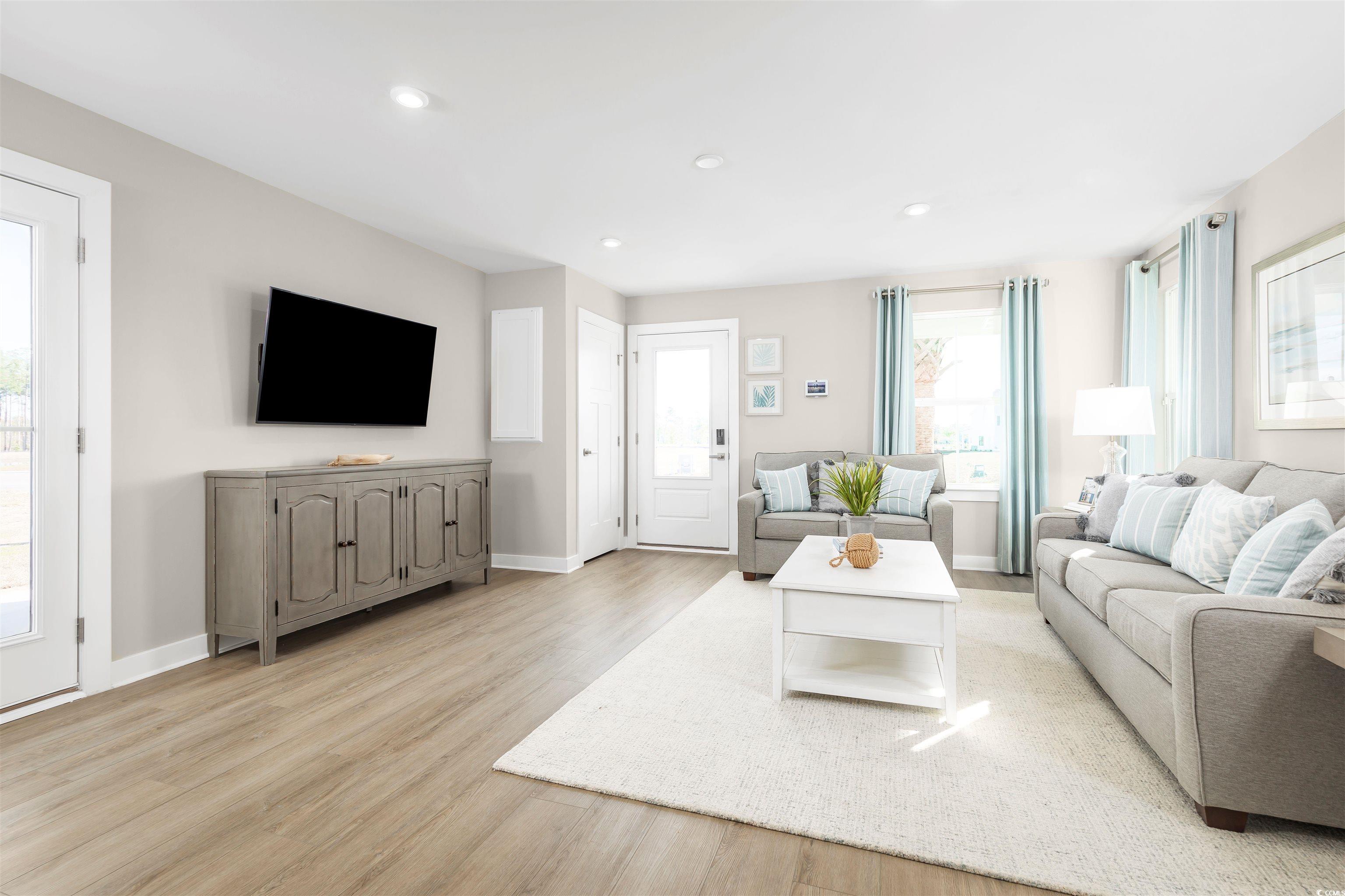2760 Rowyn Street Longs, SC 29568 - Photo 4 of 16 Living room with light hardwood / wood-style floors