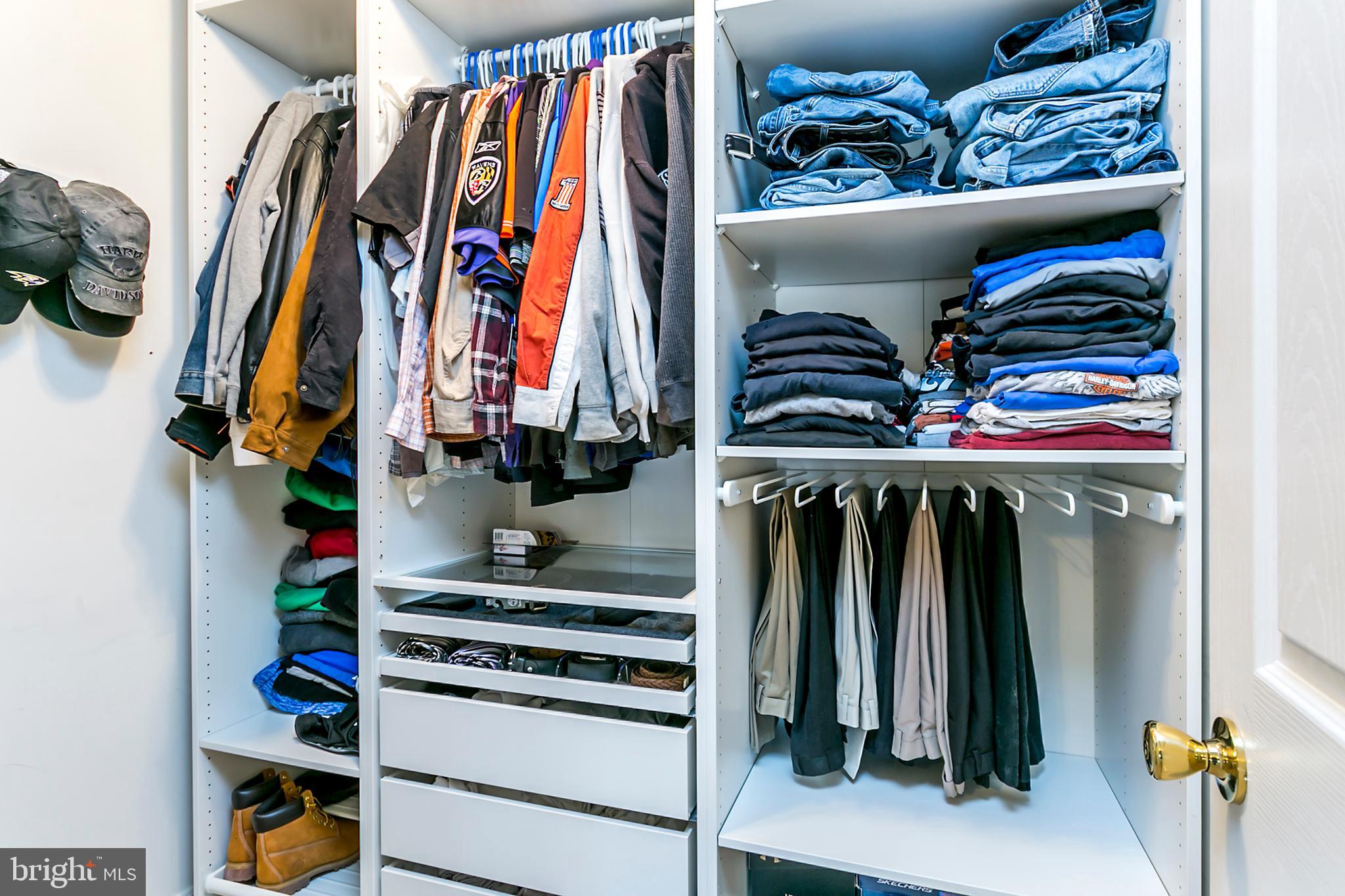 13 Johnson Road Pasadena, MD 21122 - Photo 6 of 28 1 of 2 walk in closets in master w/ Closet systems