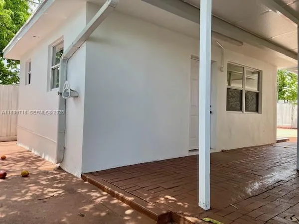 a view of a small space