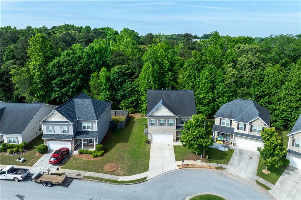 291 Boulder Run Hiram, GA 30141 - Photo 44 of 46 an aerial view of a house