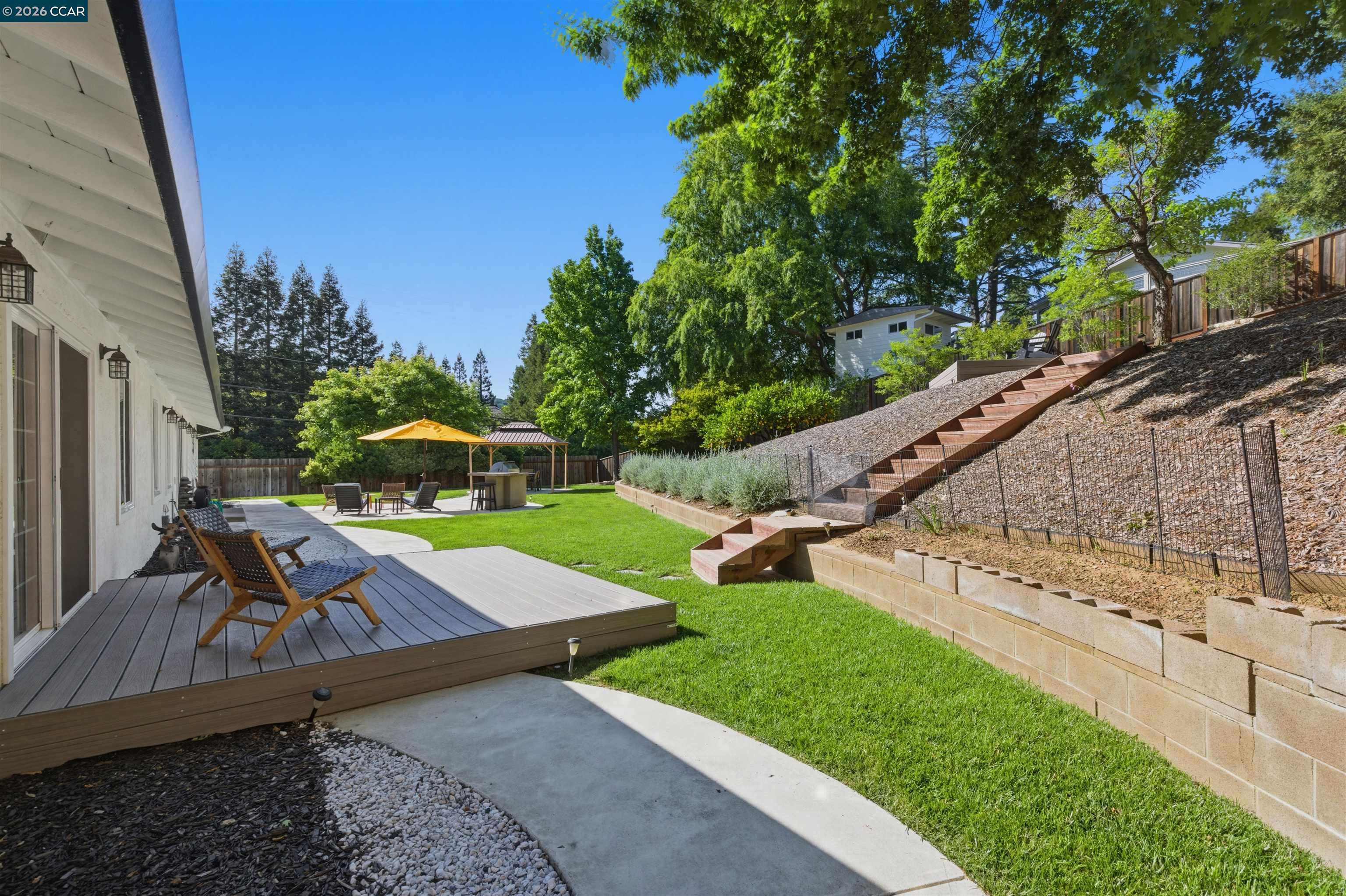 3298 Gloria Terrace Lafayette, CA 94549 - Photo 9 of 40 a view of yard with patio