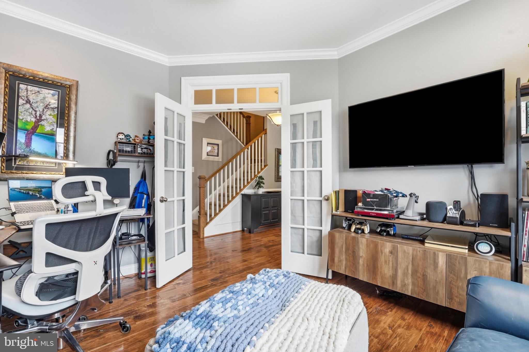 4873 Point Road Warrenton, VA 20187 - Photo 12 of 41 Stylish workspace with inviting ambiance.