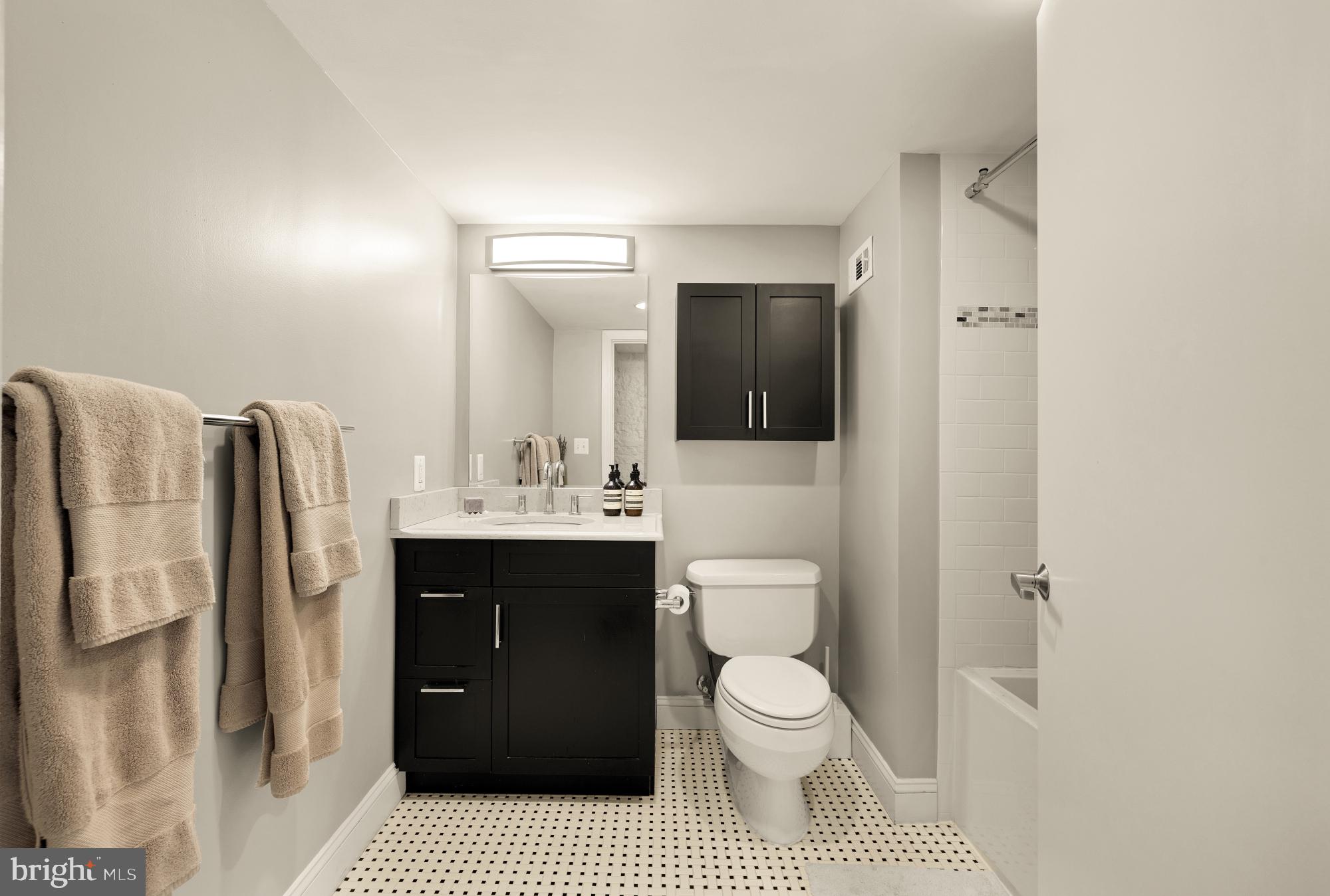 440 12th Street Northeast, Unit 211 Washington, DC 20002 - Photo 17 of 20 a bathroom with a sink toilet and shower