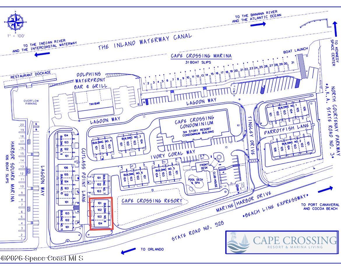 2709 Cutlass Point Lane, Unit 103 Merritt Island, FL 32953 - Photo 31 of 31 Sketch