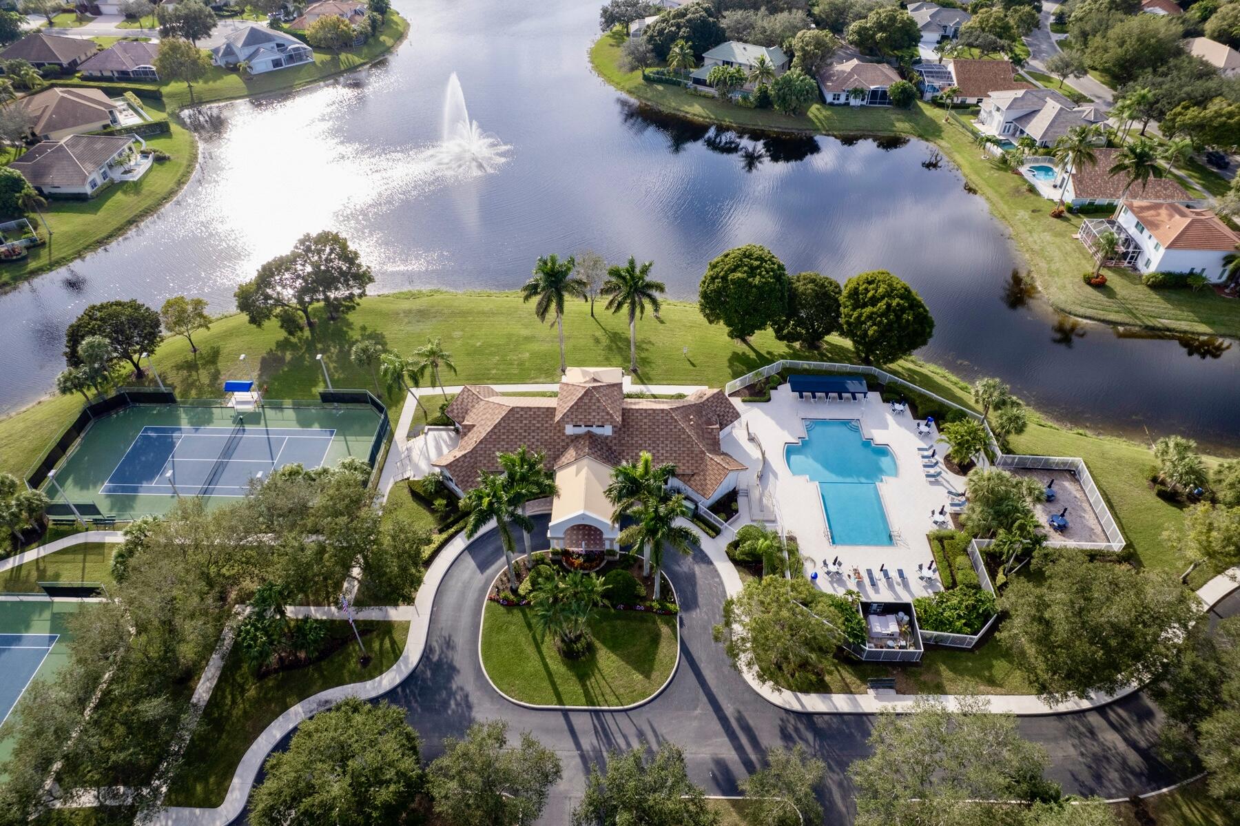 265 Swallowtail Lane Jupiter, FL 33458 - Photo 34 of 42 Aerial Clubhouse