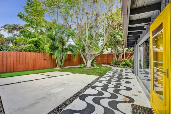 a view of outdoor space and yard